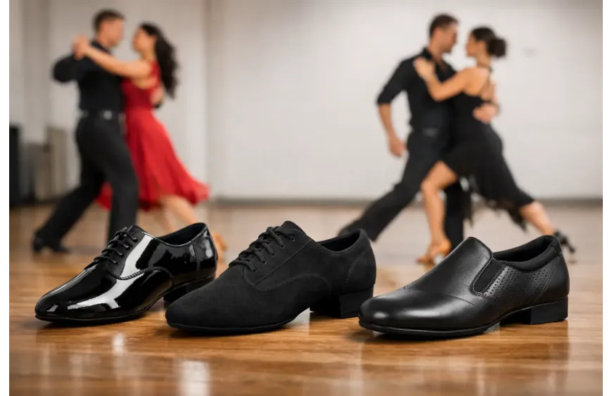 Men Dance Shoes for Ballroom, Latin, and Social